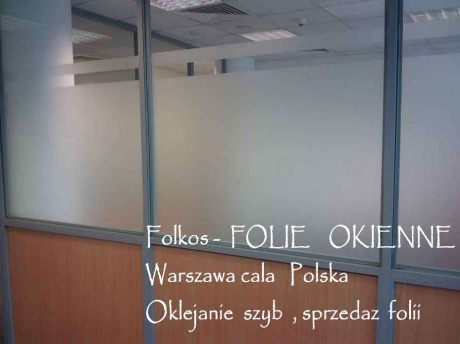 Folie dekoracyjne Czestochowa- Folie matowe na drzwi i okna Folkos Częstochowa - Zdjęcie 1