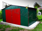 Garaże blaszane,wiaty,garażowe,konstrukcie stalowe,kojce i inne.