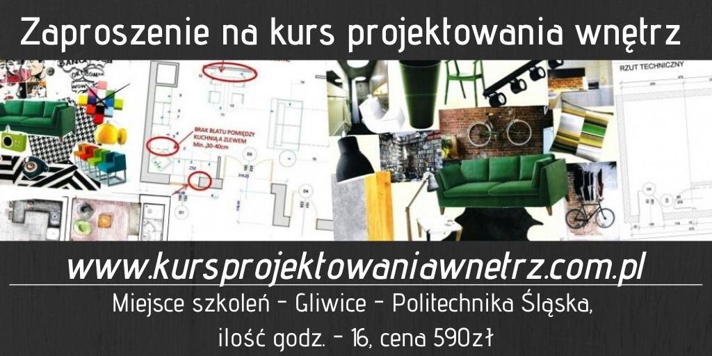 Kurs Projektowania Wnętrz 590ZŁ Śląsk, Śląskie, na Śląsku Gliwice - Zdjęcie 1
