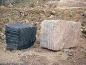 Ukraina.Kostka granitowa 200 zl/tona czarna,czerwona.Bloki kamienne,granity