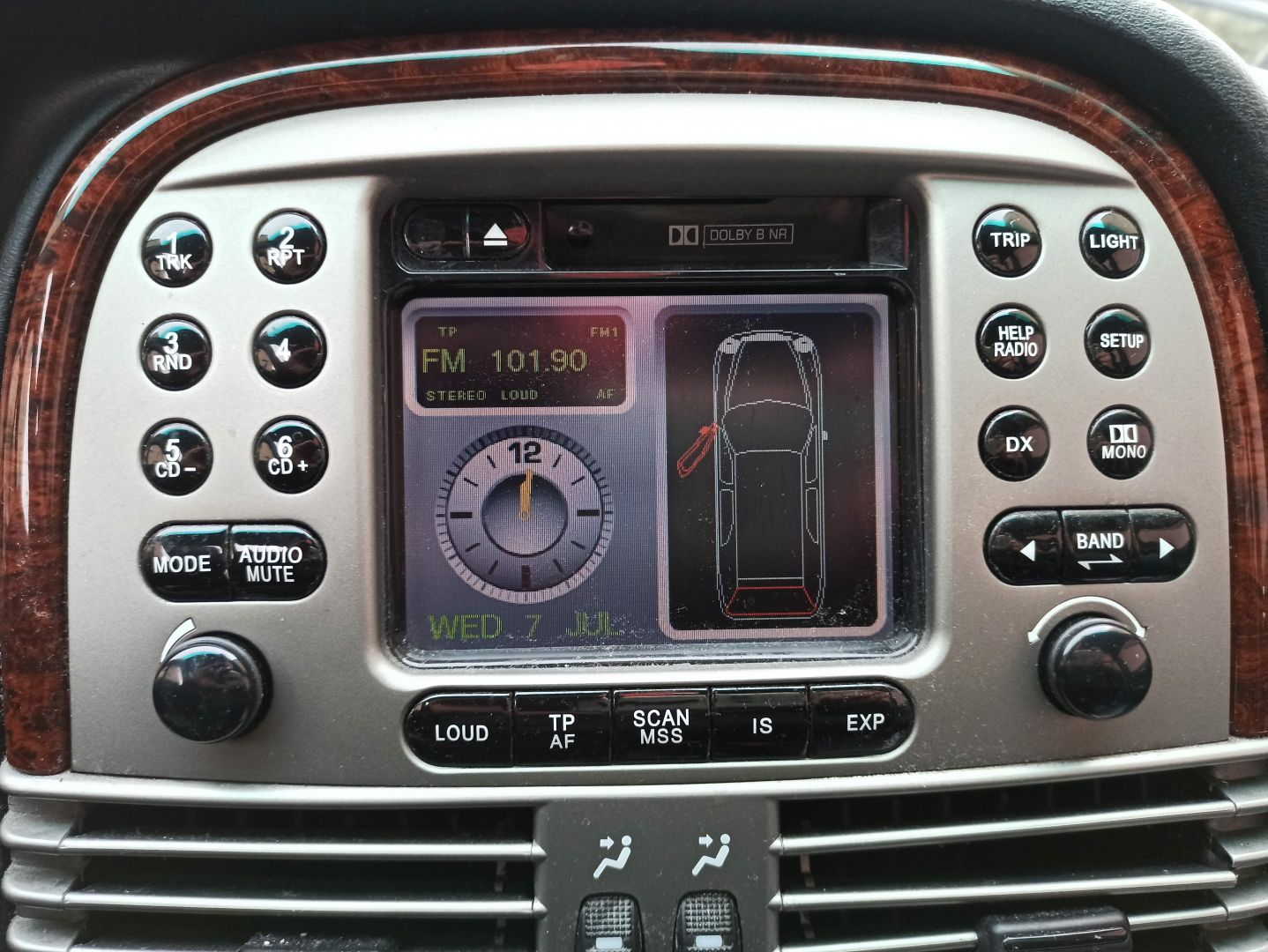 Lancia Lybra - radio fabryczne kaseta wyświetlacz ekran - 7352652380 Częstochowa - Zdjęcie 1