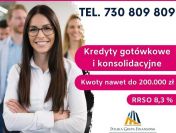 Konsolidacja kredytów z dodatkową gotówką do 200 tys. RRSO 8,3