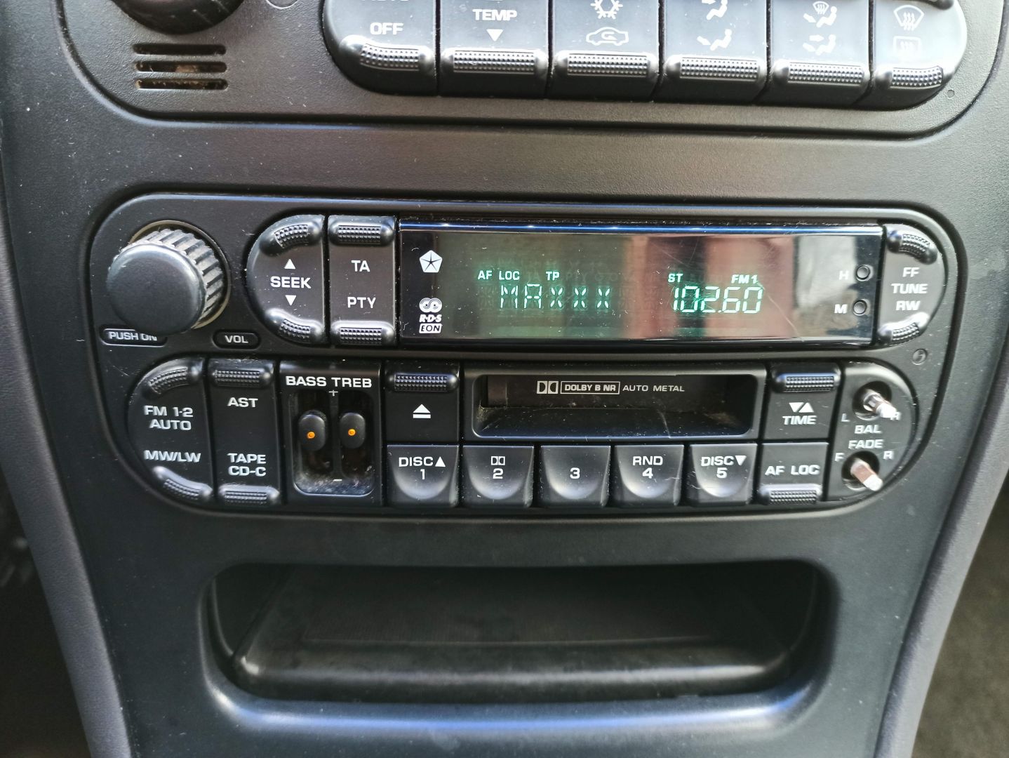 Chrysler 300m dodge jeep - radio fabryczne kaseta - Znam kod! Częstochowa - Zdjęcie 1