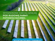 Wydzierżawię grunty rolne pod farmy fotowoltaiczne