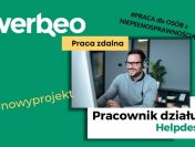 Pracownik Helpdesk, angielski - zdalna