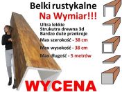 Imitacja belek na wymiar - imitacja drewna