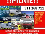 Kupię MERCEDESA Sprintera, Kaczkę,Vario, Actrosa, 814 i inne mercedesy