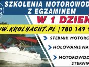 Szkolenie na patent Sternik Motorowodny z egzaminem w 1 dzień