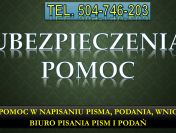 Odwołanie do PZU, pomoc, tel. 504-746-203, decyzji, wypłaty, odszkodowania