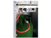 LAMPA GAZOWA na OGRÓD TARAS PIRAMIDA GRZEJNIK LPG