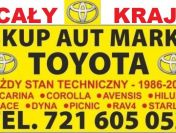 Kupię Toyotę Corolla e11 e12 Avensis Carina Hiace SKUP