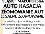 Złomowanie samochodów - Najlepsze ceny Małopolska i Śląskie