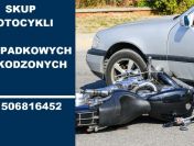 SKUP MOTOCYKLI POWYPADKOWYCH USZKODZONYCH ROZBITYCH LUB DO ZŁOMOWANIA