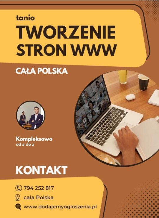 Twoja Strona Internetowa + Skuteczna Promocja / Tworzenie Stron Internetowych cała Polska - Zdjęcie 1
