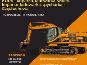 KURS koparka, ładowarka, koparko-ładowarka, spycharka, walec - Częstochowa