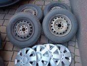 Fiat Punto II Panda Koła felgi 13 + Opony zimowe zima Dębica 155/80/13 rok 2020