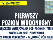 Lokalizacja wody pod studnie. Tel. 504-746-203. Występowania wód.