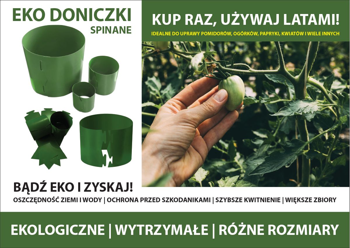 Cylindry do pomidorów – Polski Produkt Bielawa - Zdjęcie 1