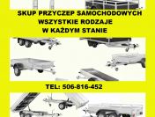 SKUP PRZYCZEPEK SAMOCHODOWYCH LEKKICH SAM LAWET KEMPINGOWYCH