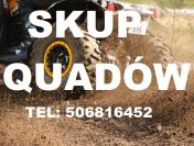 SKUP QUADÓW QUAD QUADY ATV BUGGY SSV -CAŁA POLSKA 24H/7
