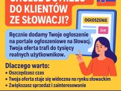 ogłoszenia na Słowacji - sprzedaż na Słowację