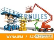 Wynajem podnośników koszowych, zwyżek, podestów ruchomych