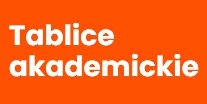 Tablice akademickie dla szkół i uczelni  - Zdjęcie 1