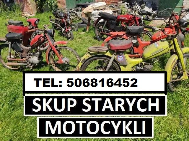 Kupię stare, zabytkowe motocykle: OSA, WSK, WFM, JAWA, MOTORYNKA! Całą kolekcję! Częstochowa - Zdjęcie 1