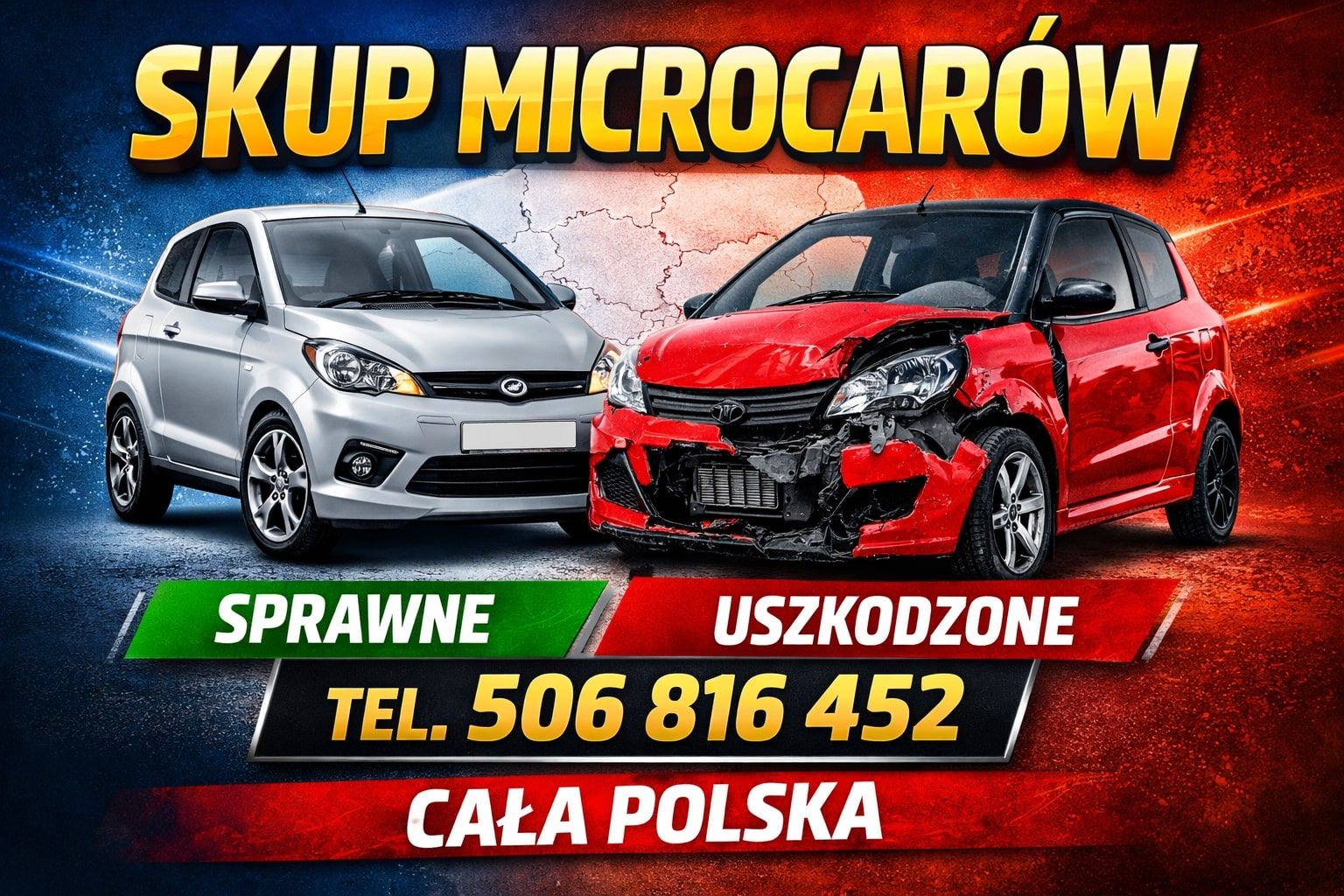 SKUP MICROCARÓW MICROCAR AIXAM LIGIER CHATENET ITP... WSZYSTKIE MARKI I MODELE! Częstochowa - Zdjęcie 1