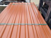 Blacha trapezowa w pakietach - T-18 ceglany połysk RAL 8004