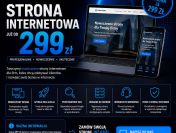 Strona WWW za 299 zł - już dziś | Faktura