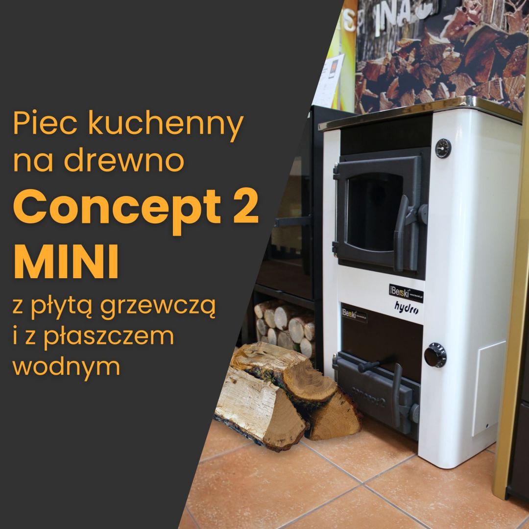 Piec z płaszczem wodnym Concept 2 MINI 21 kW  - Zdjęcie 1