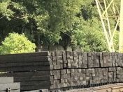 Ukraina.Produkcja tartaczna.Podklady kolejowe 190 zl/m3,nasycone 220 zl/m3